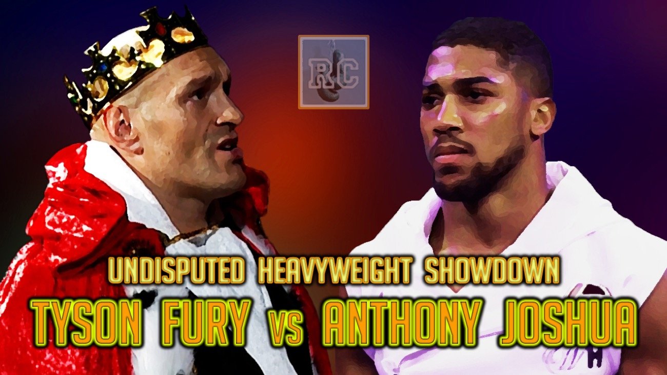 Anthony Joshua, Tyson Fury boxing photo