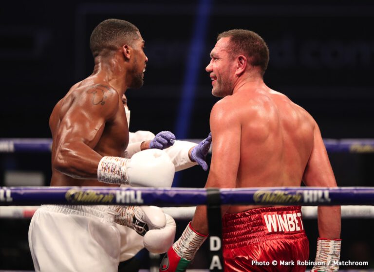 Image: Carl Froch: Joshua's next fight must be against Fury