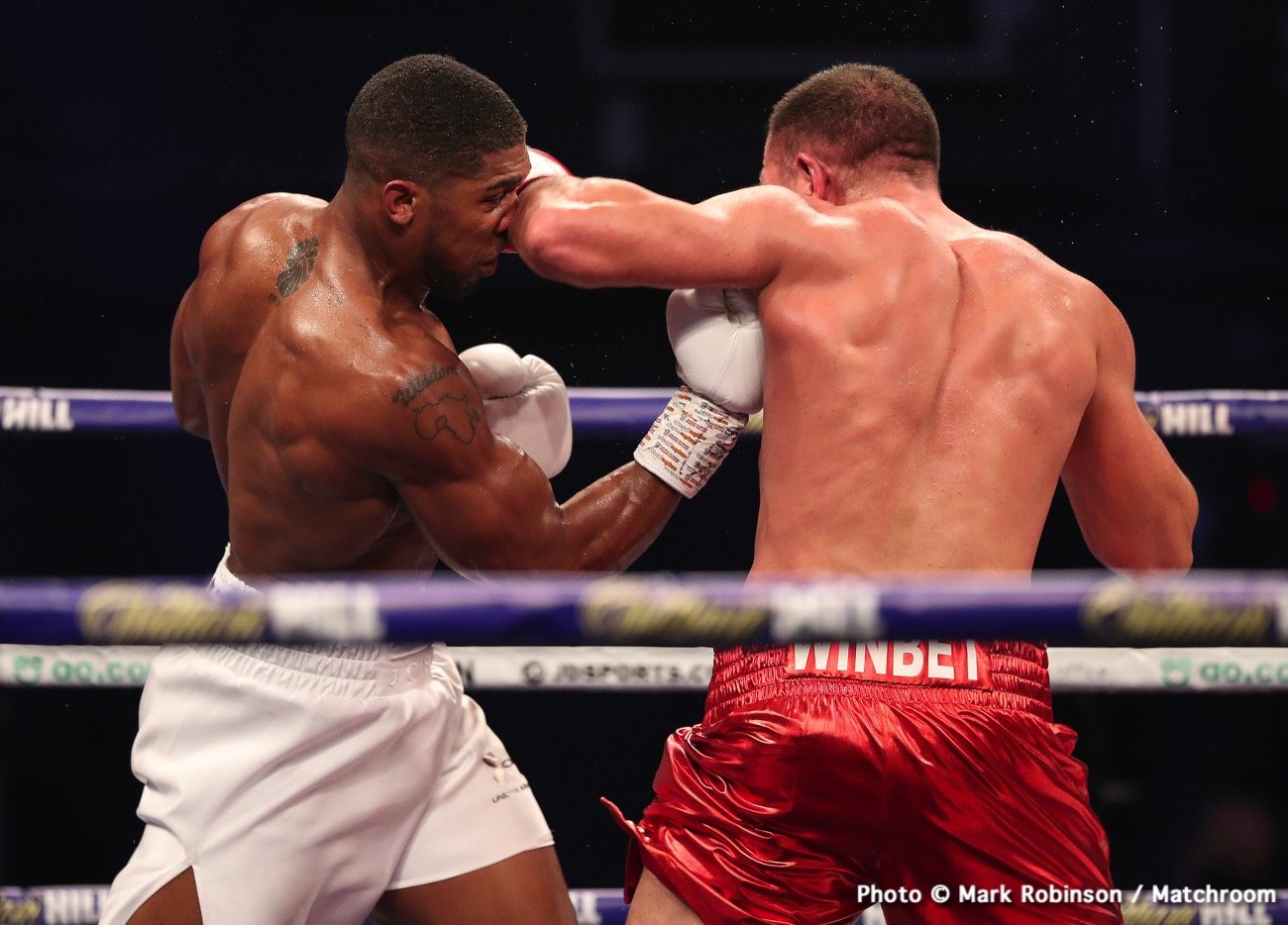 Image: Joshua might not have McCracken in his corner for Fury fight