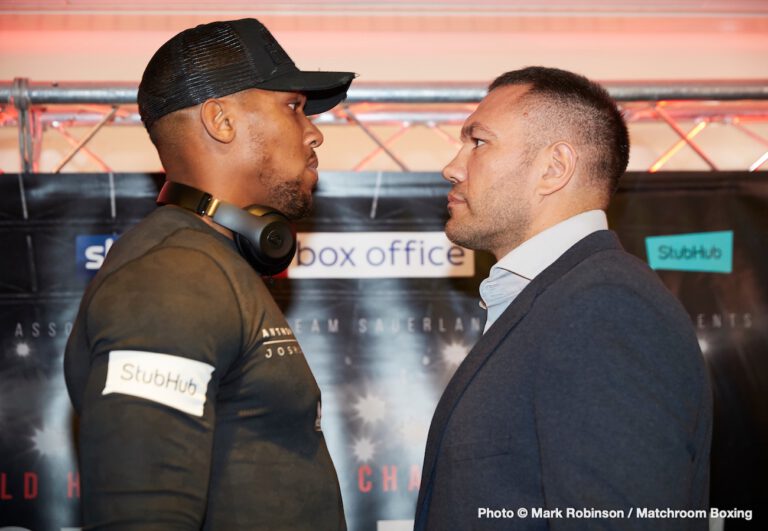 Image: Hearn looking for Joshua to 'Wow' the fans against Pulev