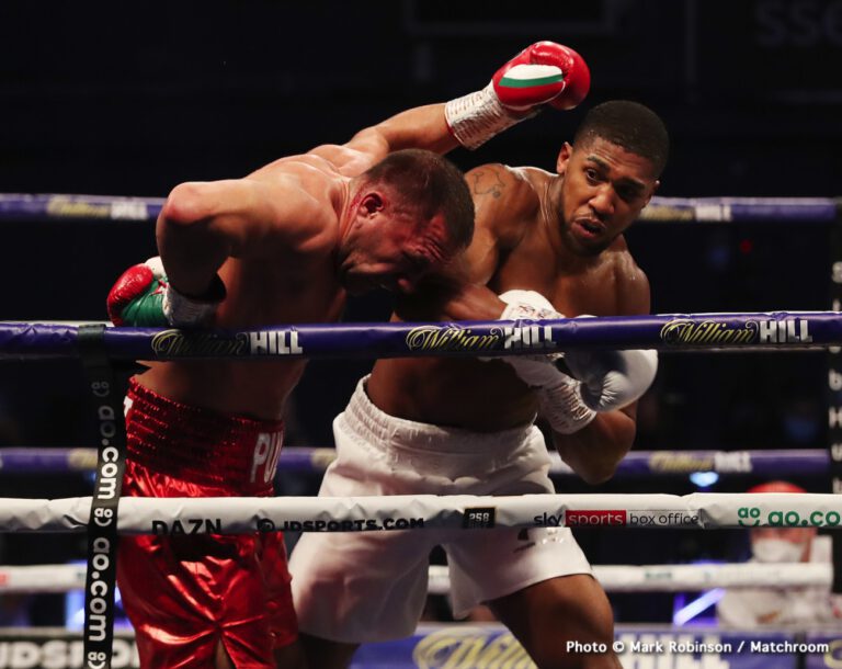 Image: Joshua willing to vacate WBO title to get Fury fight