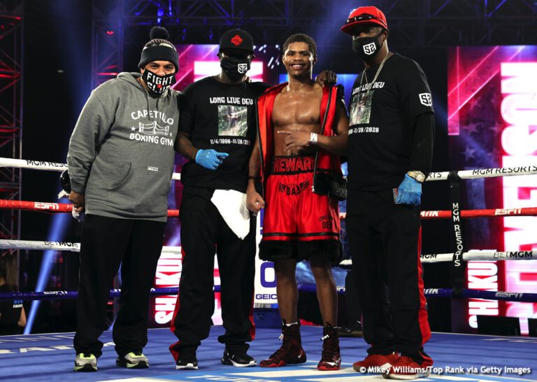 Image: Bob Arum: Shakur Stevenson will be 'The Face of Boxing'