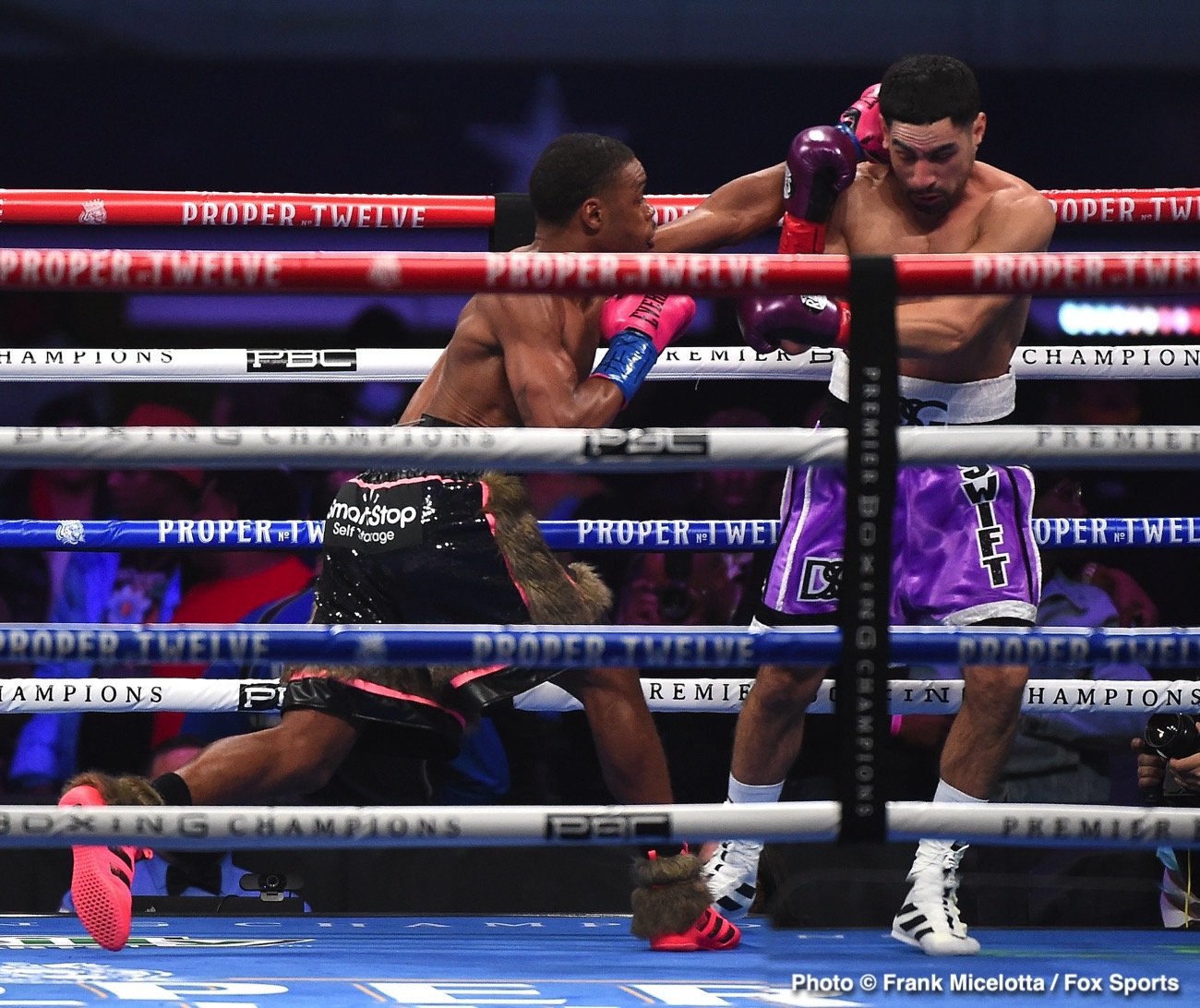 Image: Danny Garcia fighting in February or March at 154