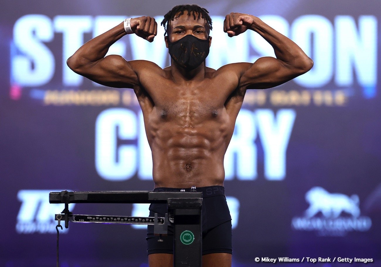 Image: Live Stream: Shakur Stevenson vs Toka Kahn Clary ESPN Weigh In
