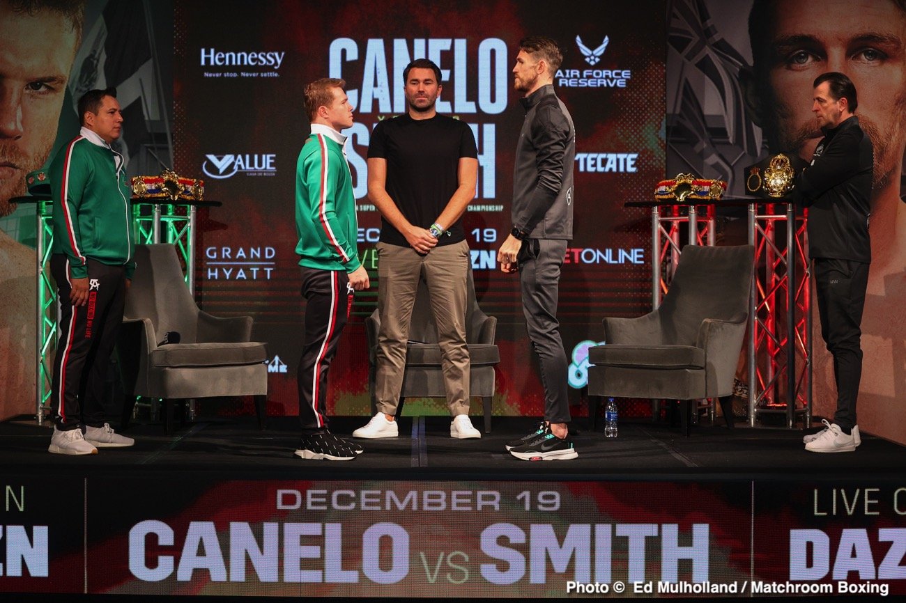 Image: Callum Smith likes his chances against Canelo Alvarez