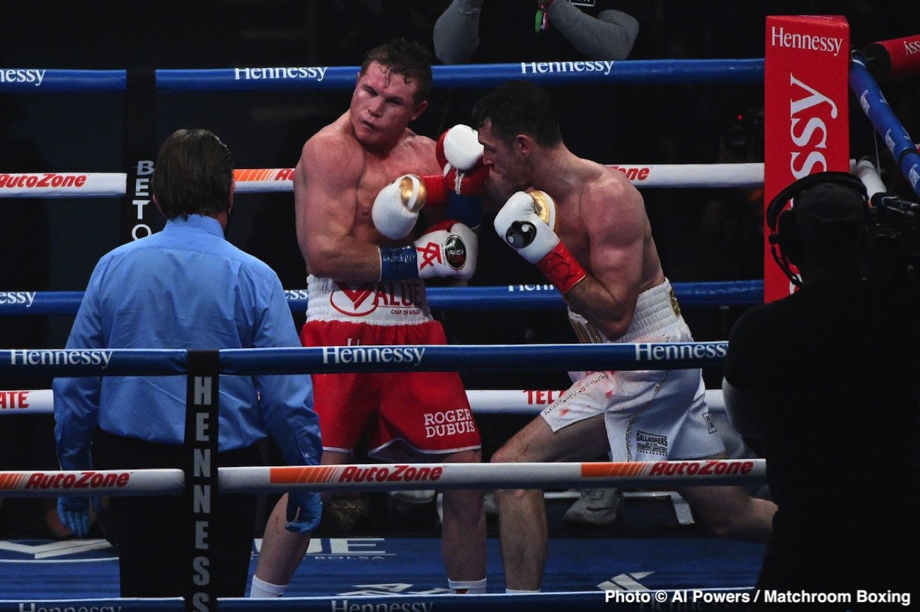 Image: Canelo batters Smith, wants to to unify the 168-lb division