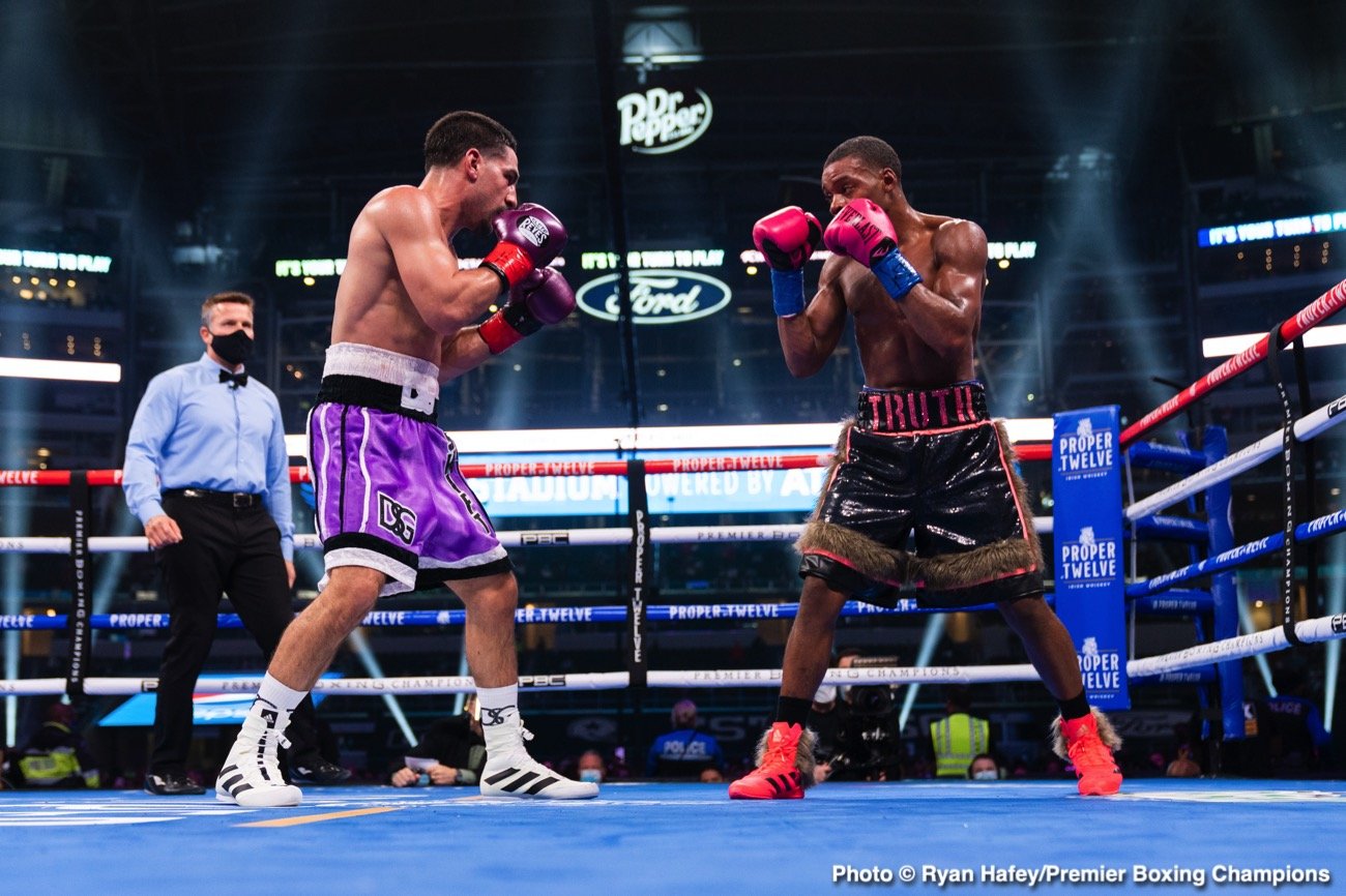 Errol Spence Jr, Danny Garcia boxing photo