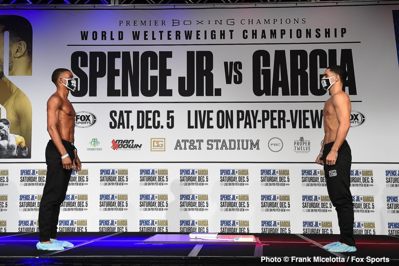 Errol Spence Jr, Danny Garcia boxing photo and news image