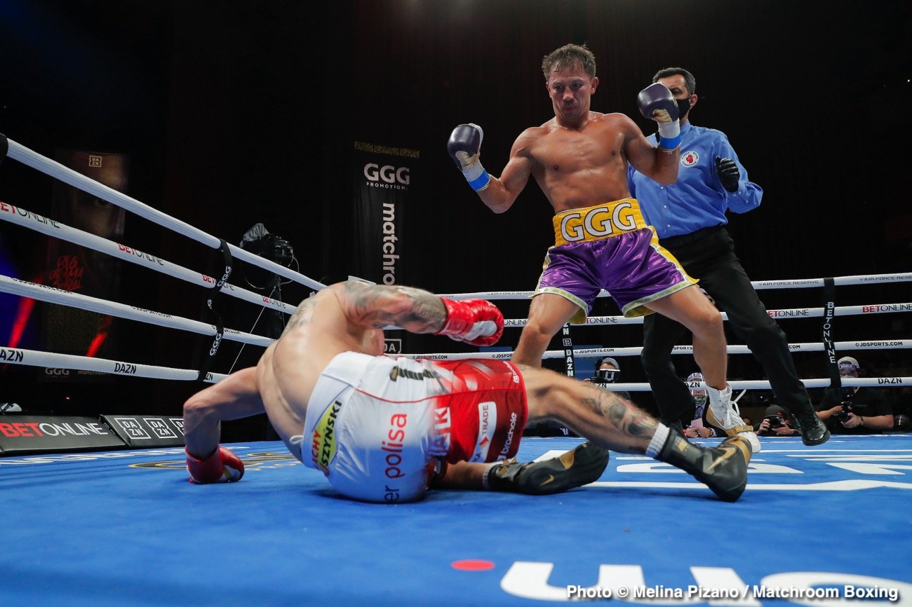 Gennady Golovkin, Canelo Alvarez boxing photo