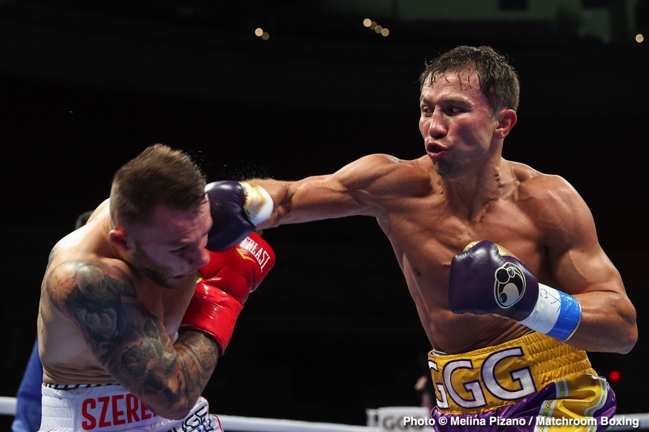 Boxing Image: Canelo Alvarez and Gennady Golovkin = UNFINISHED business