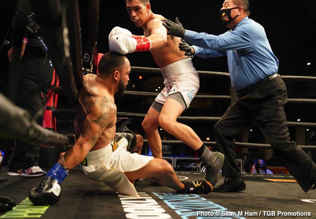 Image: Boxing Results: Morrell stops Gavronski, Montiel Scores First-Round Upset KO Victory Over James Kirkland