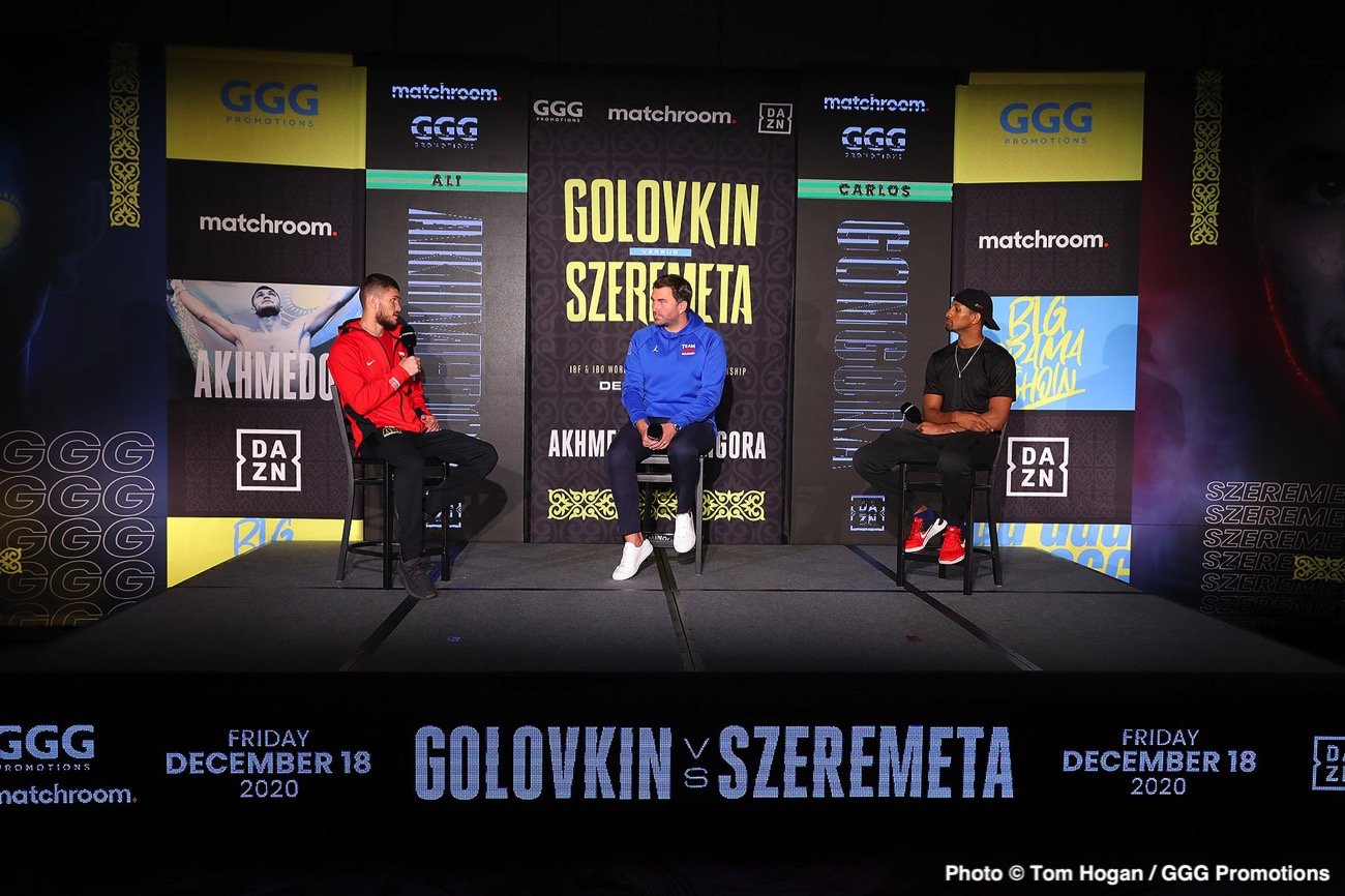 Image: Gennadiy Golovkin vs. Kamil Szeremeta - press conference quotes