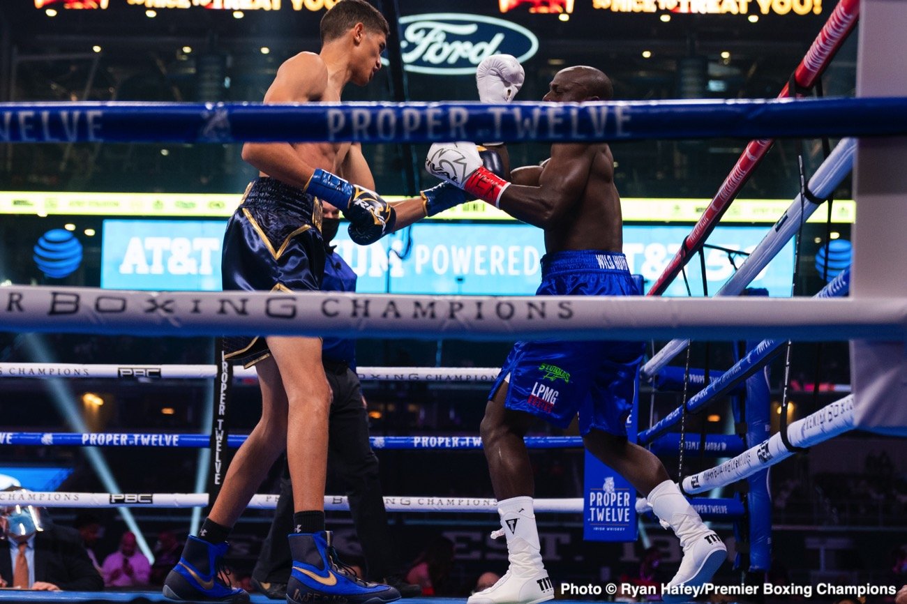 Image: Boxing Results: Sebastian Fundora destroys Habib Ahmed