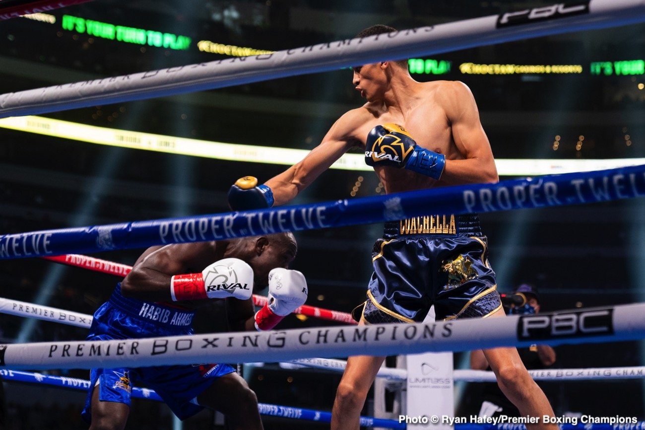 Image: Boxing Results: Sebastian Fundora destroys Habib Ahmed