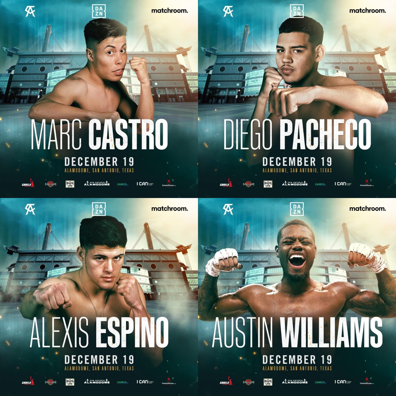 Image: Canelo Alvarez vs. Callum Smith undercard: Pacheco, Castro, Williams, Espino