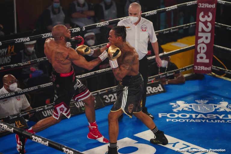 Image: Anthony Yarde angry after loss to Lyndon Arthur