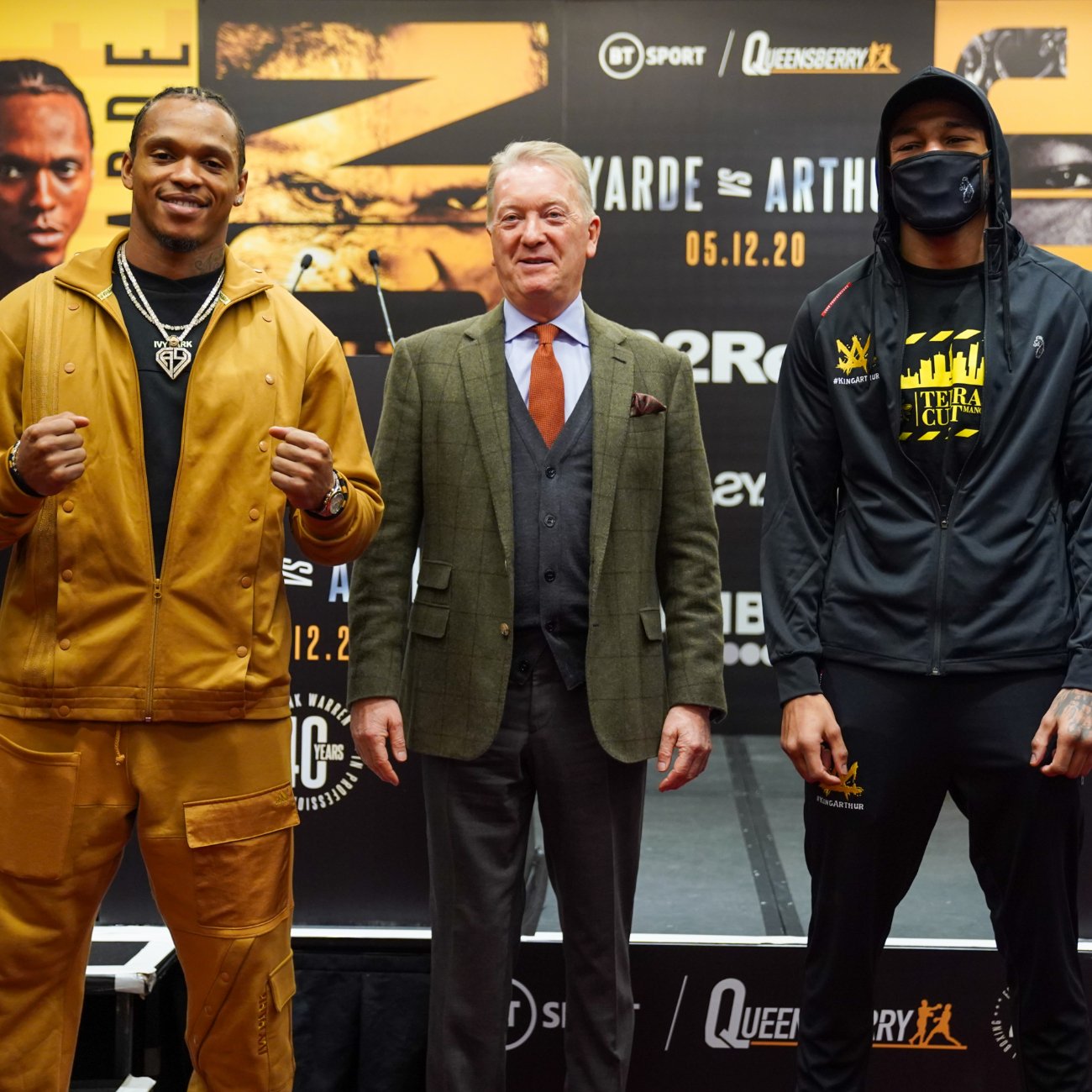 Image: Anthony Yarde guaranteeing he'll knockout Lyndon Arthur