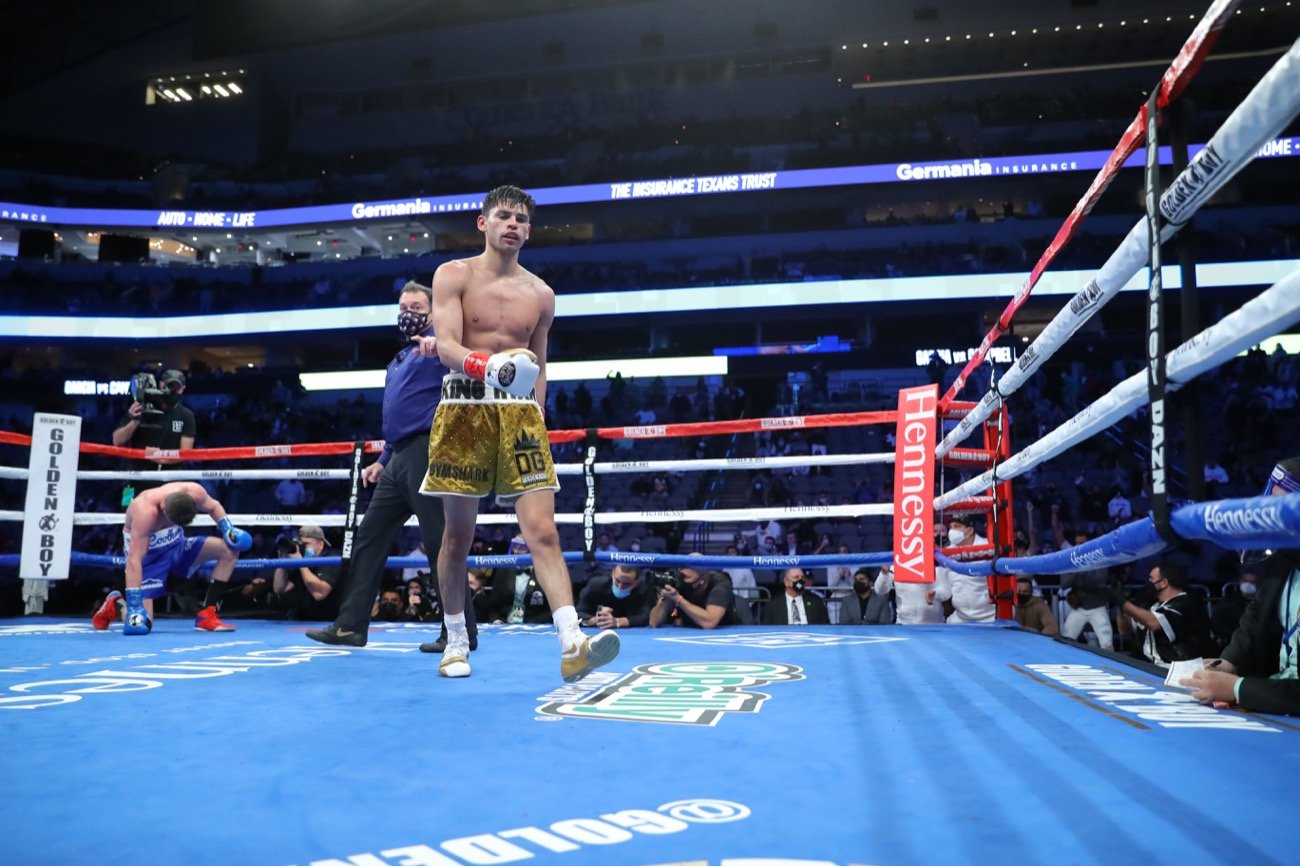 Image: Luke Campbell reacts to loss to Ryan Garcia