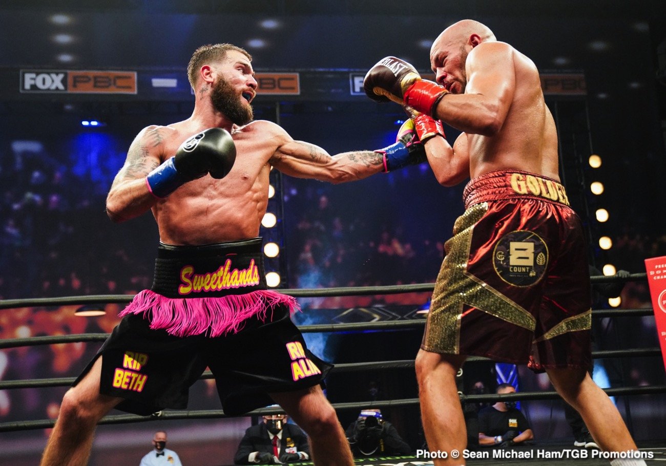 Canelo Alvarez, Caleb Plant boxing photo