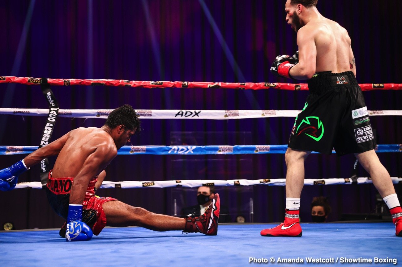 Image: Boxing Results: Mykquan Williams defeats Yeis Solano