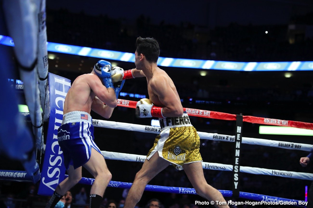 Image: Results: Ryan Garcia comes off the floor to KO Campbell