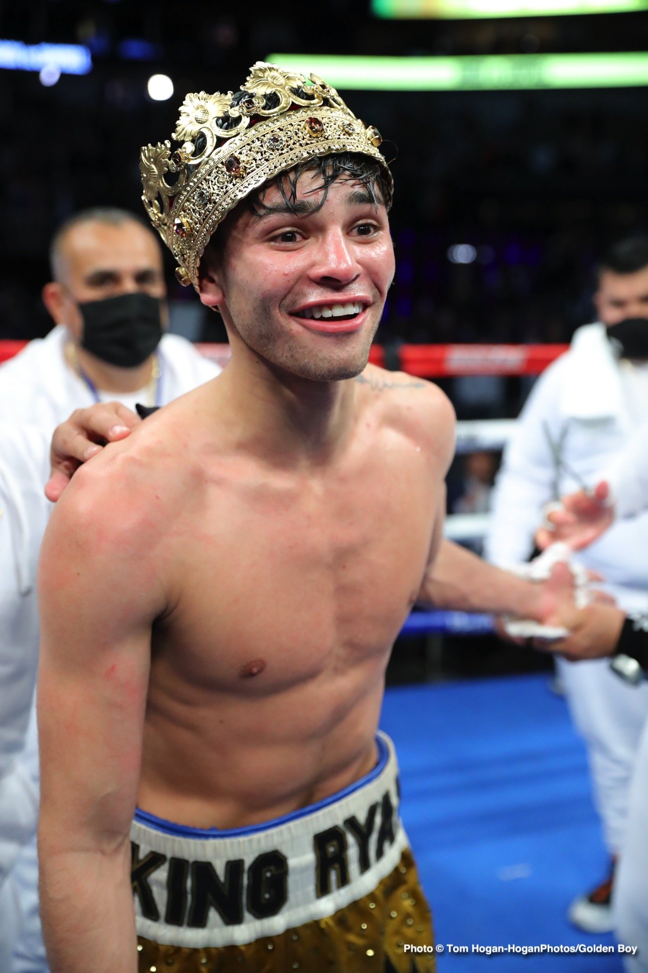 Ryan Garcia, Teofimo Lopez boxing photo