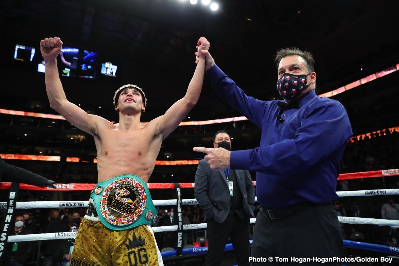 Ryan Garcia, Tevin Farmer boxing photo and news image