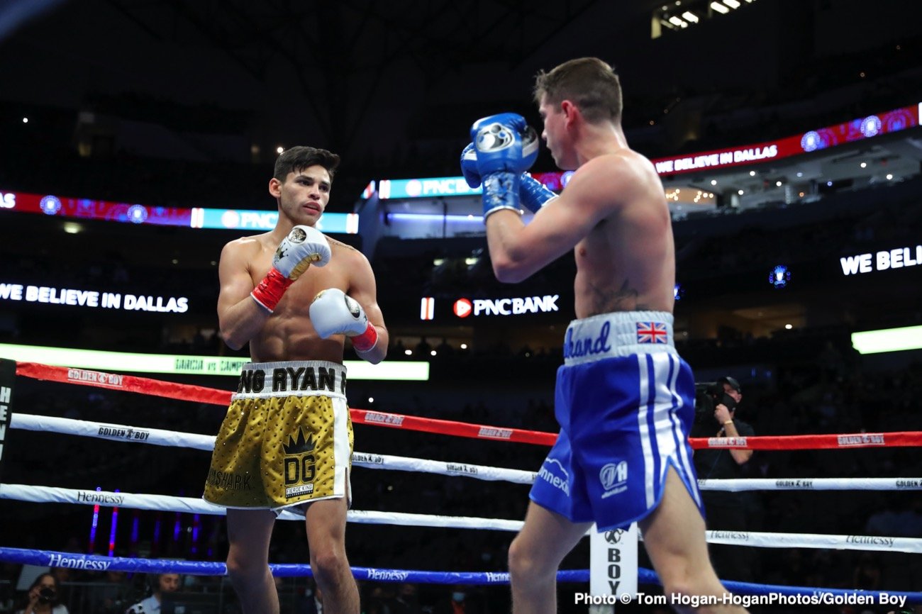 Image: Boxing Results: Ryan Garcia stops Luke Campbell in 7th round knockout