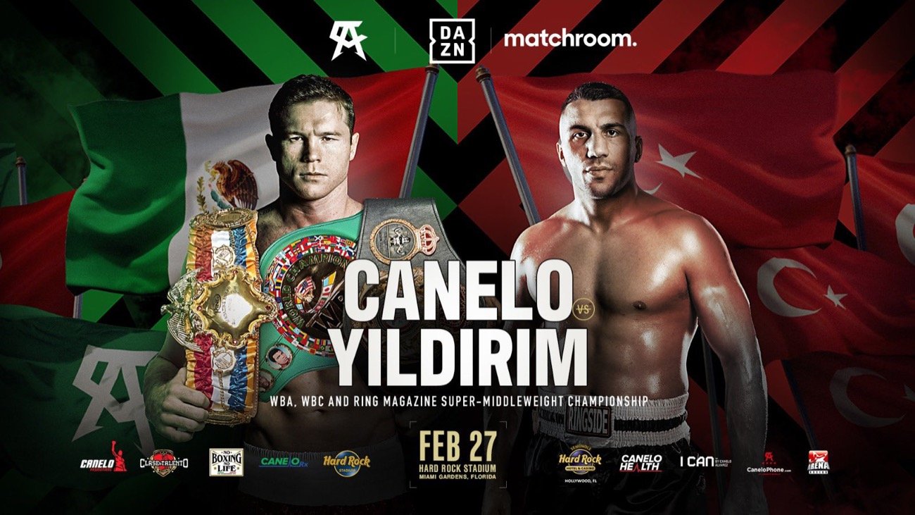Image: Canelo vs. Billy Saunders could be announced inside ring after Yildirim match on Feb.27th
