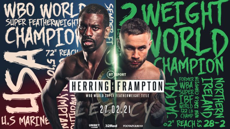 Image: Frampton injured, title fight against Herring delayed