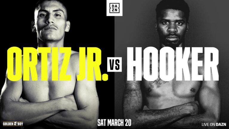 Image: Live Stream: Hooker vs Ortiz DAZN Weigh In