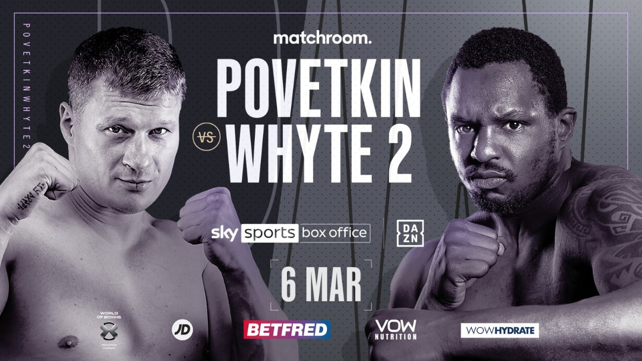 Image: Alexander Povetkin vs. Dillian Whyte 2 on March 6th
