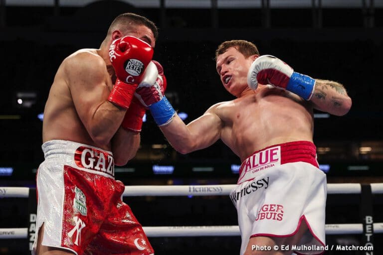 Image: Canelo Alvarez says he's going to beat Golovkin's face in