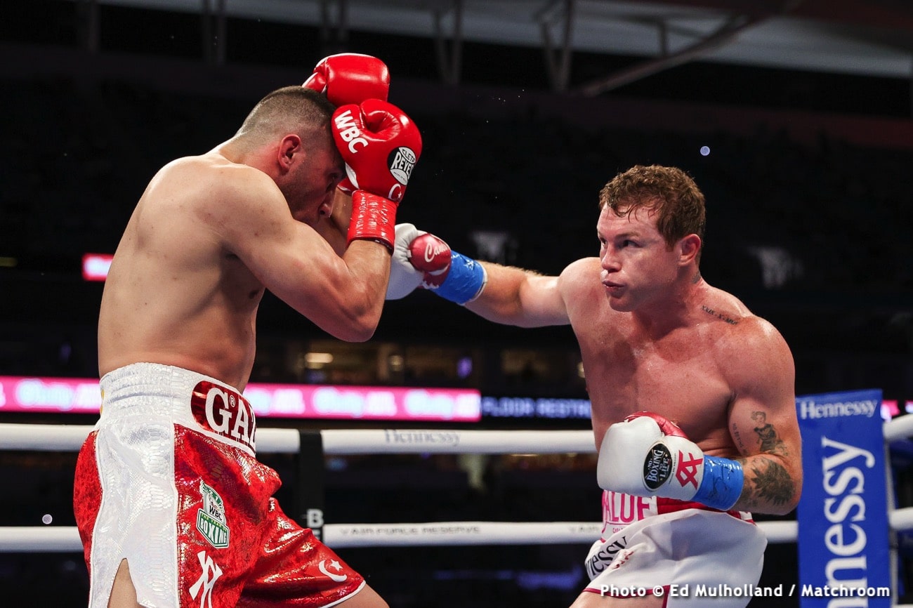 Image: Results: Canelo beats Yildirim by 3rd round stoppage