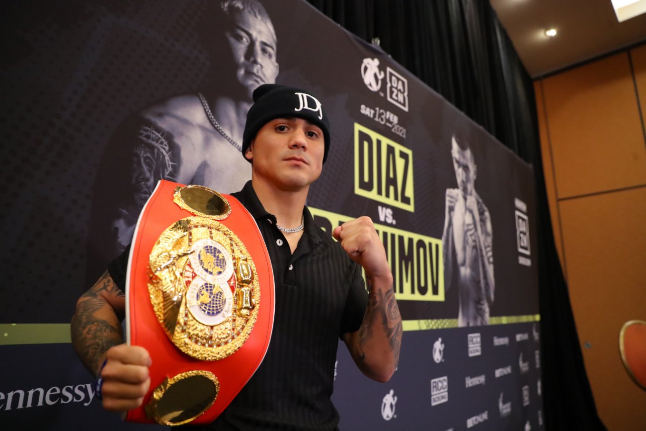 Image: Diaz Jr vs. Rakhimov DAZN press quotes and photos