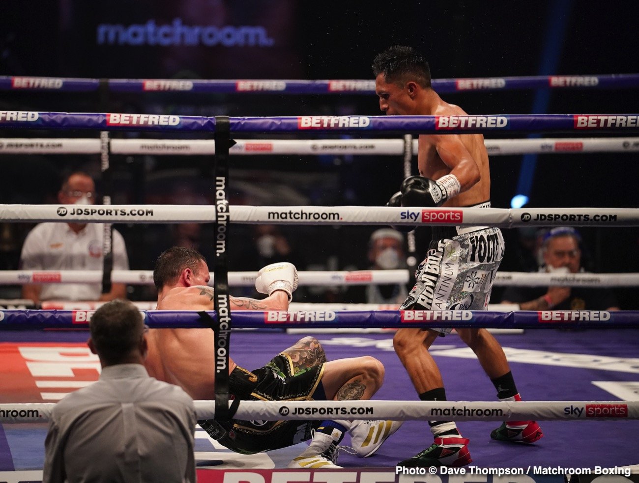 Image: Warrington suffered an injured jaw, Hearn unsure about rematch
