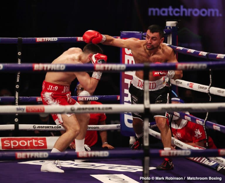 Image: Eddie Hearn say Kelly's blood loss was a factor in loss to Avanesyan