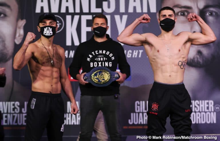 Image: Live Stream: Avanesyan - Kelly Sky Sports Weigh In