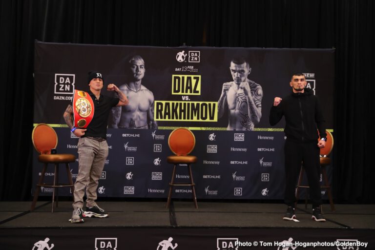 Image: Diaz Jr vs. Rakhimov DAZN press quotes and photos