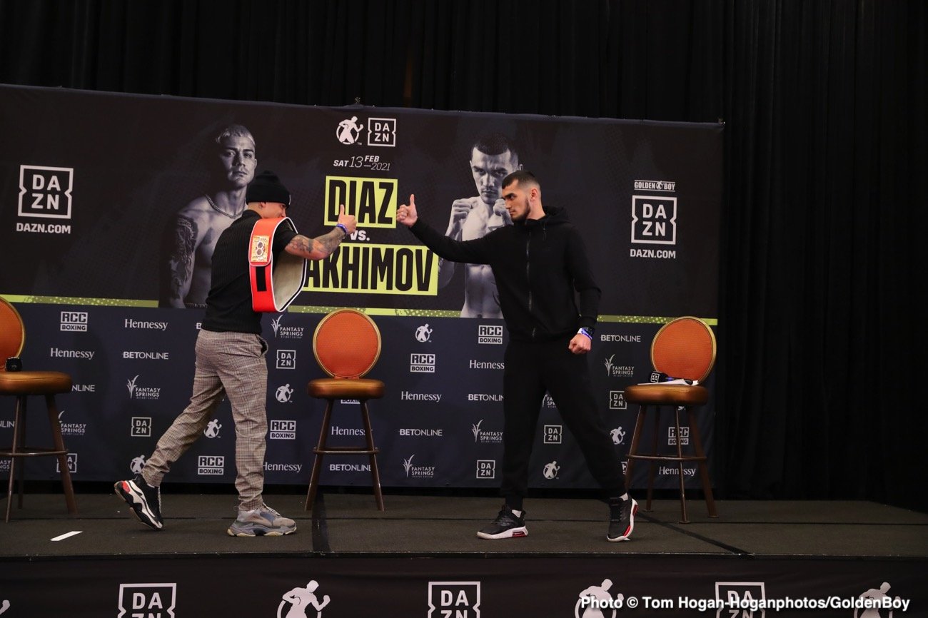 Image: LIVE STREAM: Joseph Diaz - Rakhimov Weigh In