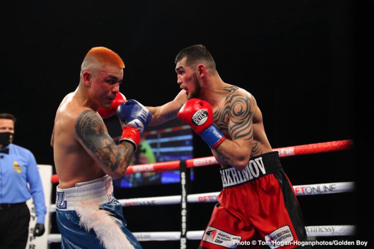 Image: Boxing Results: Joseph Diaz Jr - Shavkat Rakhimov ends in 12-round draw