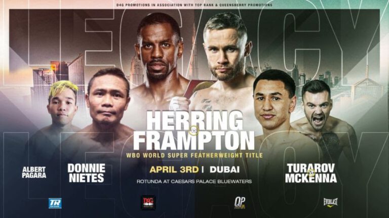 Image: Carl Frampton: "I will retire if I lose this fight" to Jamel Herring