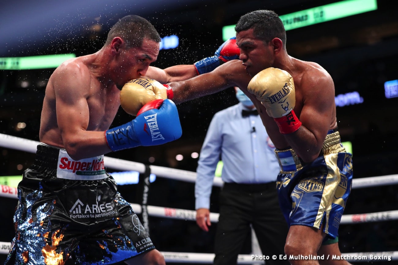 Roman Gonzalez, Juan Francisco Estrada boxing photo