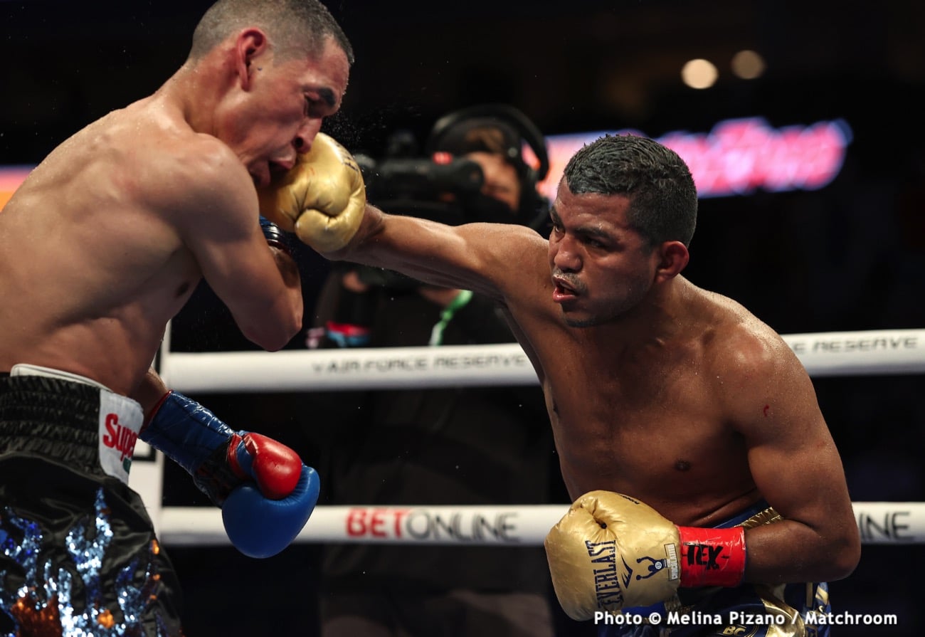 Roman Gonzalez, Juan Francisco Estrada boxing photo and news image