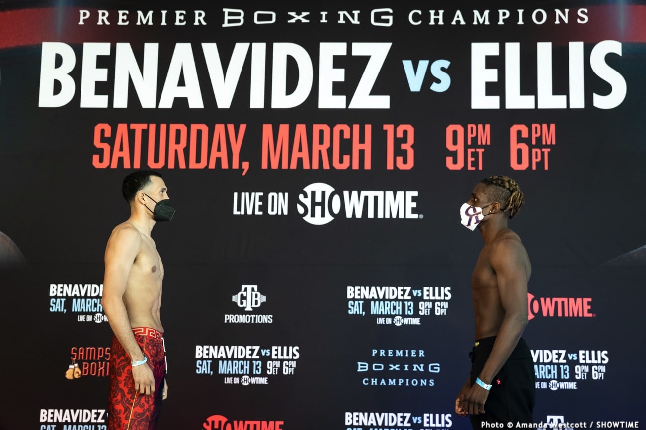 Image: David Benavidez vs. Ronald Ellis - Preview