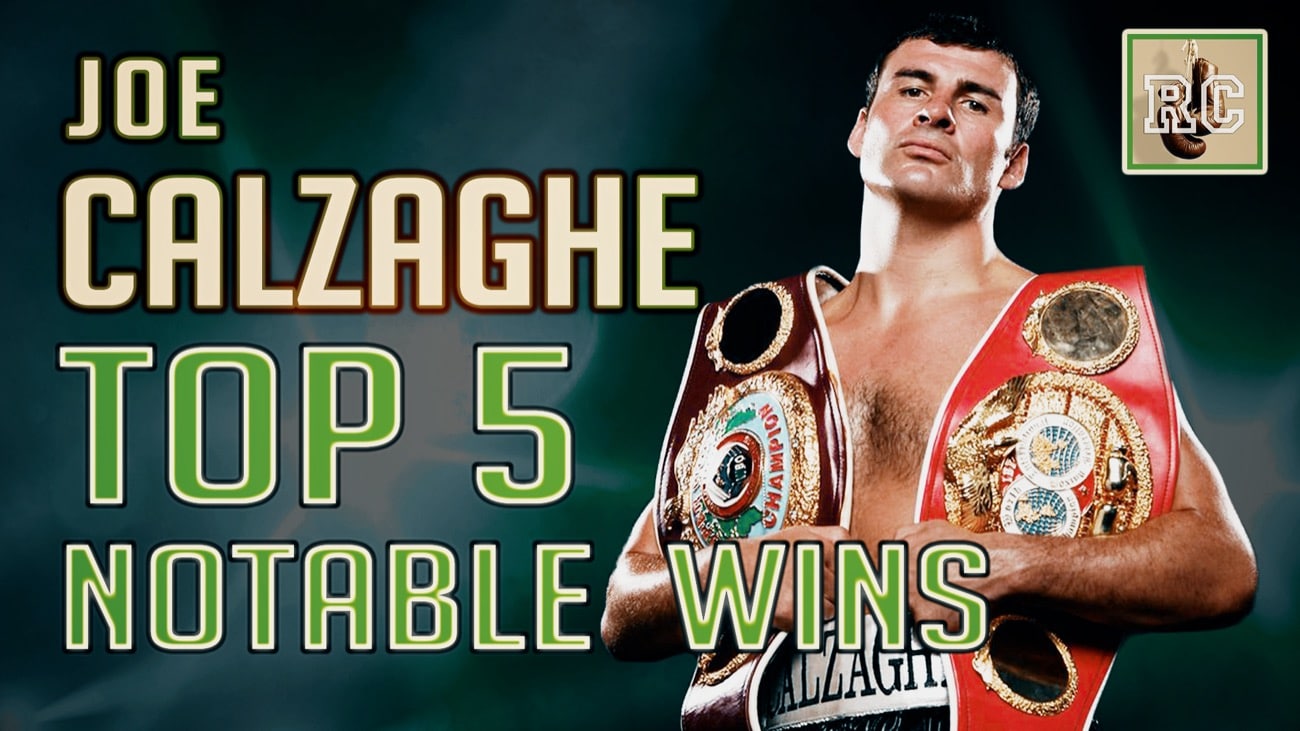 Image: Video: Joe Calzaghe - Top 5 Notable Wins