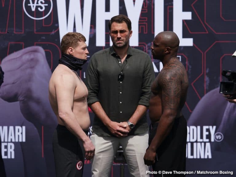 Image: Live Stream: Povetkin vs Whyte II Weigh In