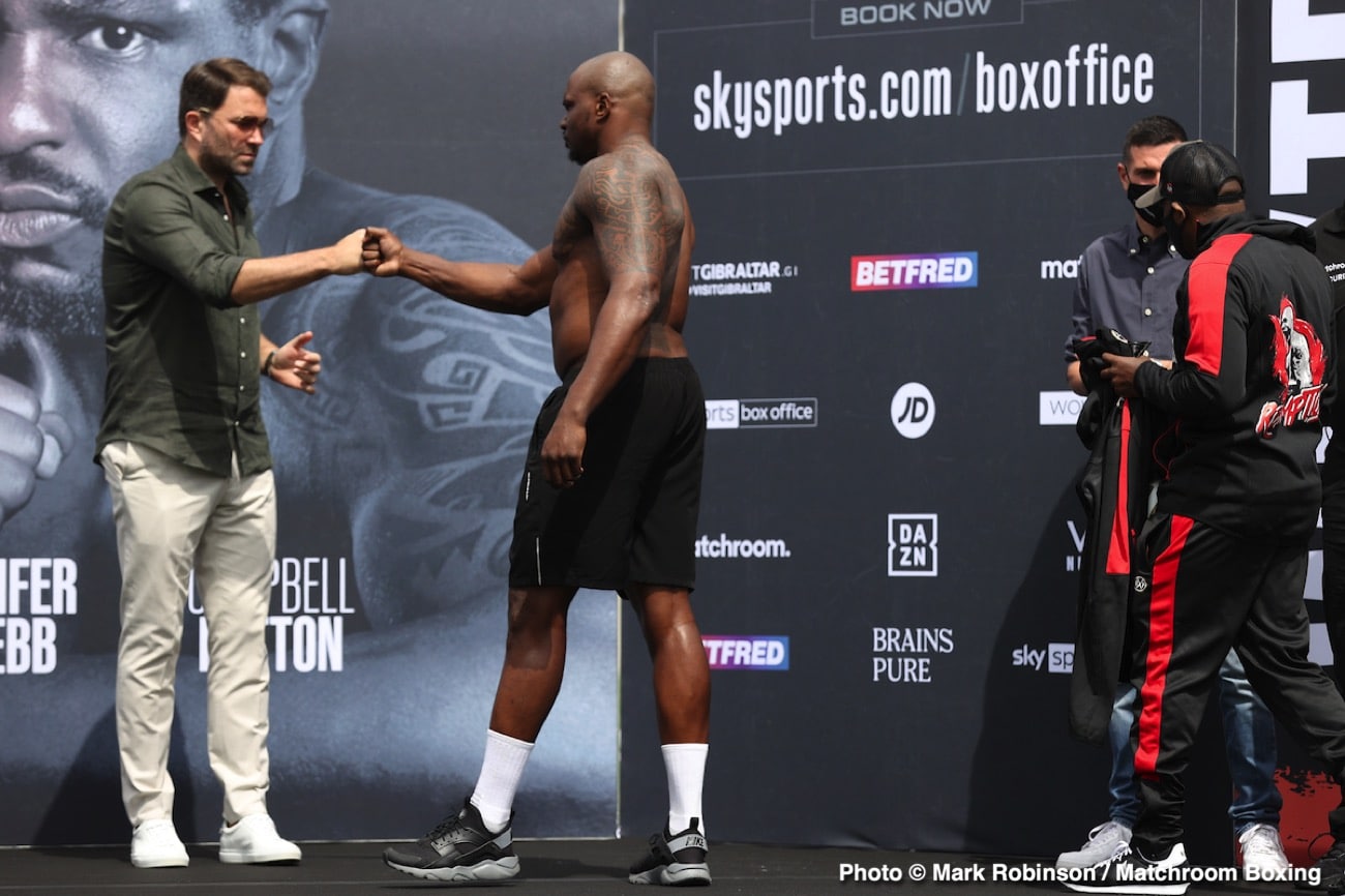 Image: Dillian Whyte could lose out on Tyson Fury fight