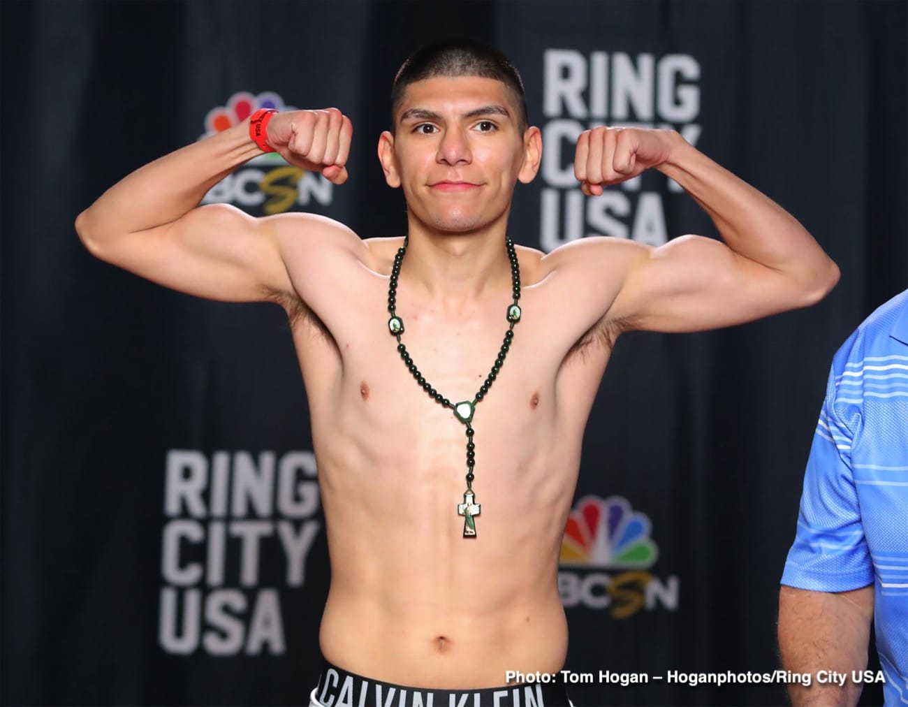Image: Serrano Vs. Bermudez Official Weights, Photos And Officials