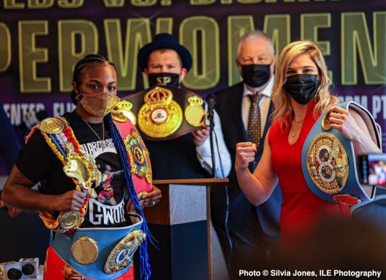Image: Live Stream: Shields Vs. Dicaire Night Of All-female Boxing - Weigh In